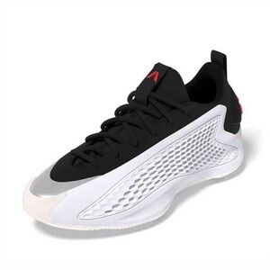 Adidas Black and Silver Sneakers